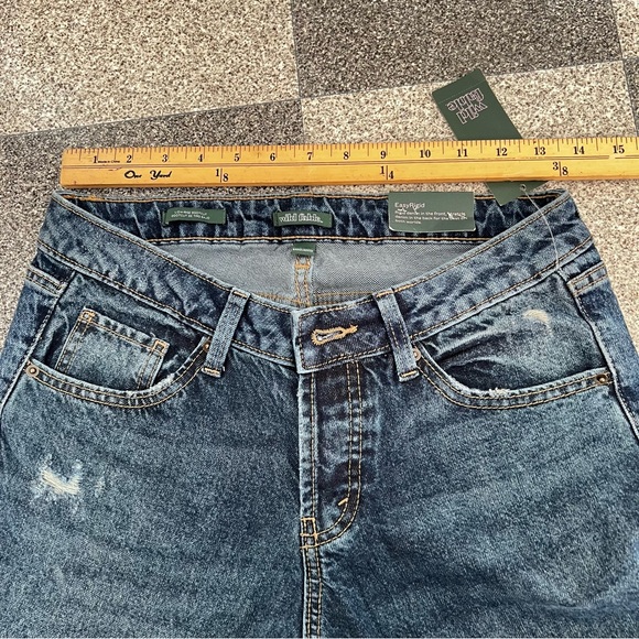 NWT Wild Fable Easy Rigid Low-Rise Bootcut Medium Wash Size 4 - Picture 5 of 12